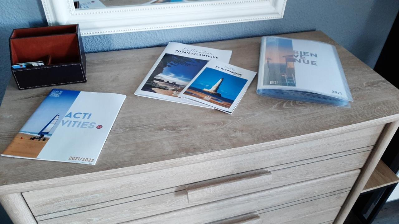 Le Petit Bleu De Didonne 28M2 150 M De La Plage Avec Balcon Saint-Georges-de-Didonne Kültér fotó